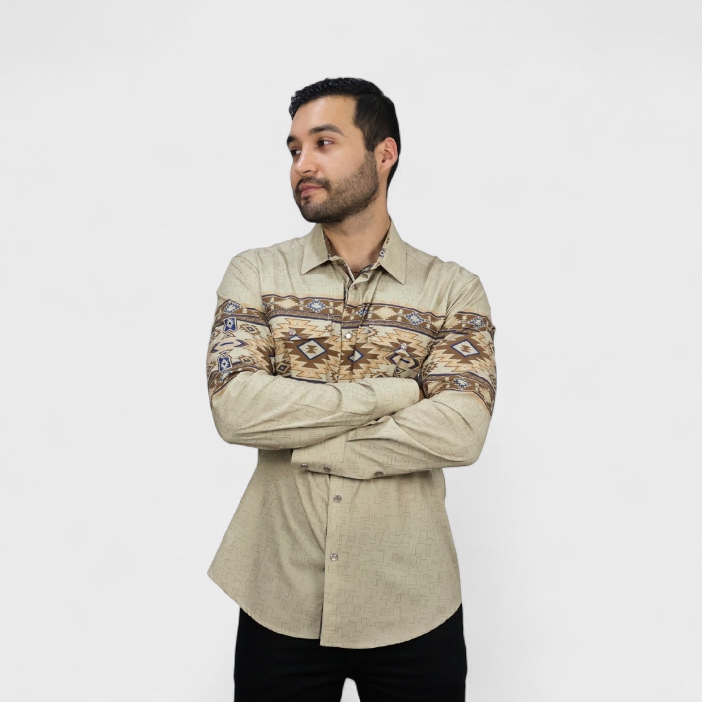 Platini Camisa Casual Para Hombre