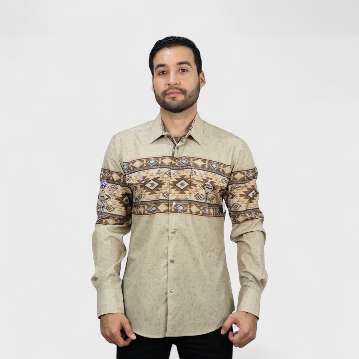 Platini Camisa Casual Para Hombre