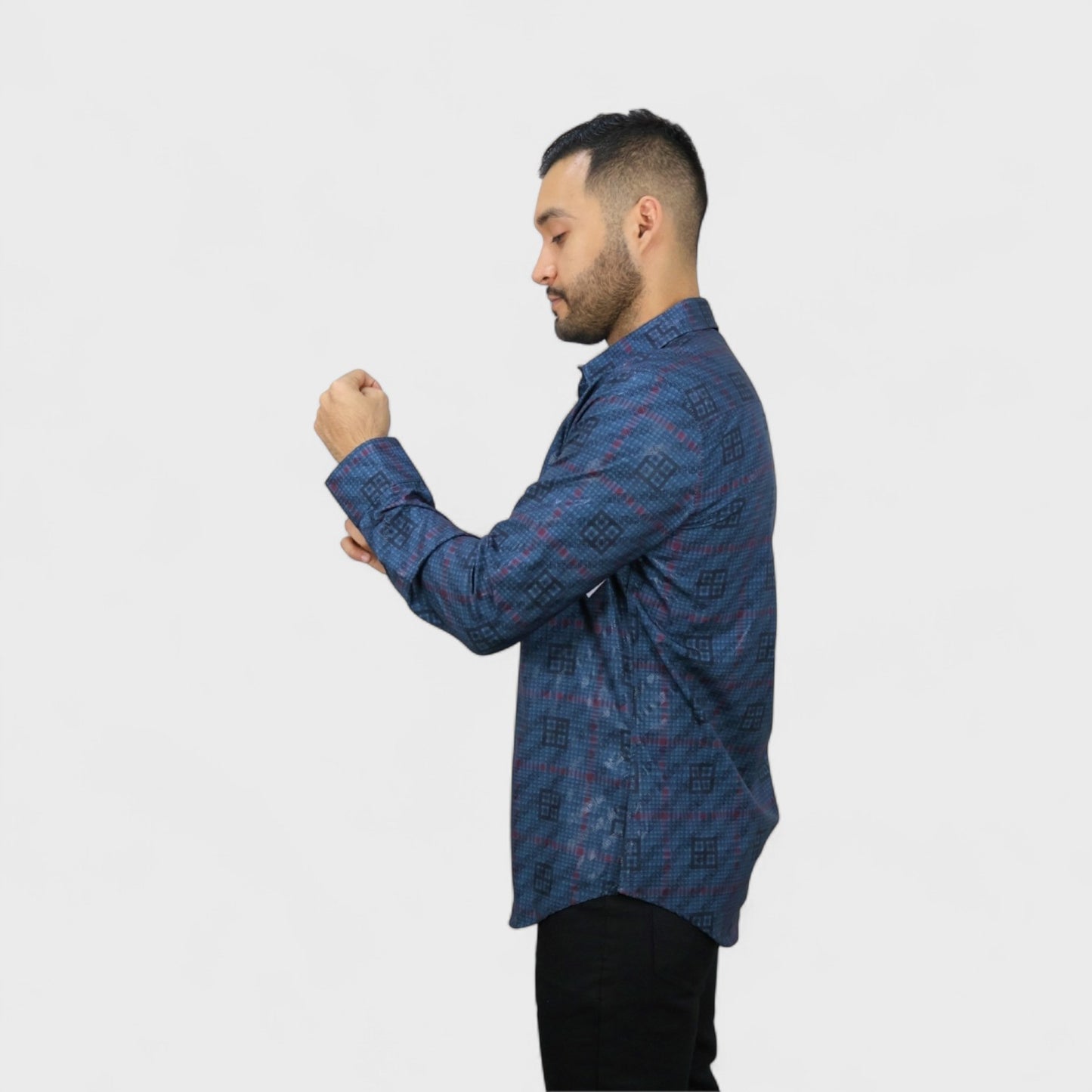 Platini Camisa Casual Para Hombre