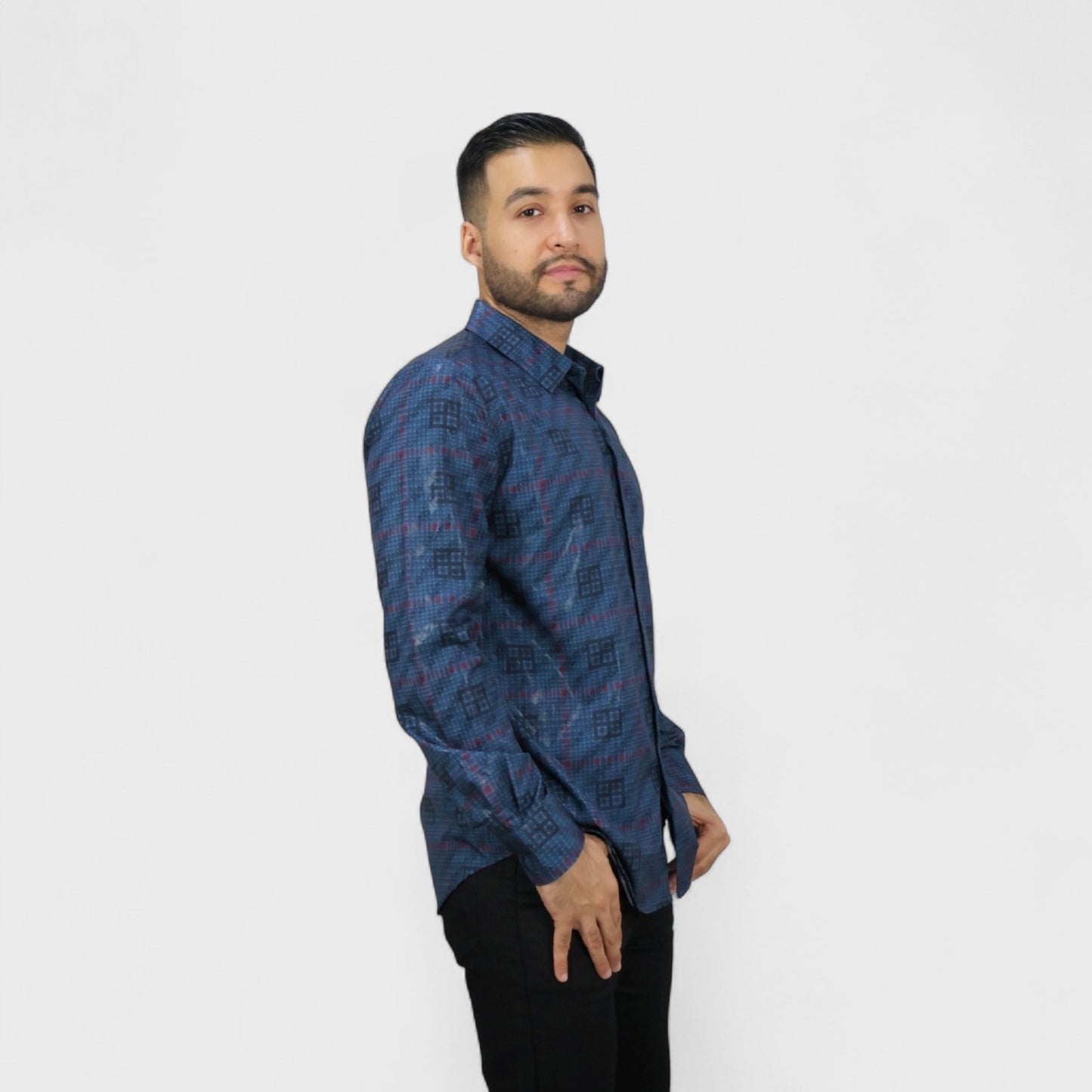 Platini Camisa Casual Para Hombre