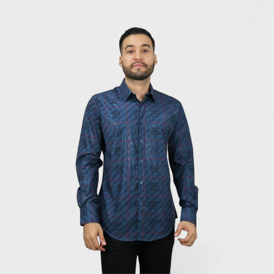 Platini Camisa Casual Para Hombre
