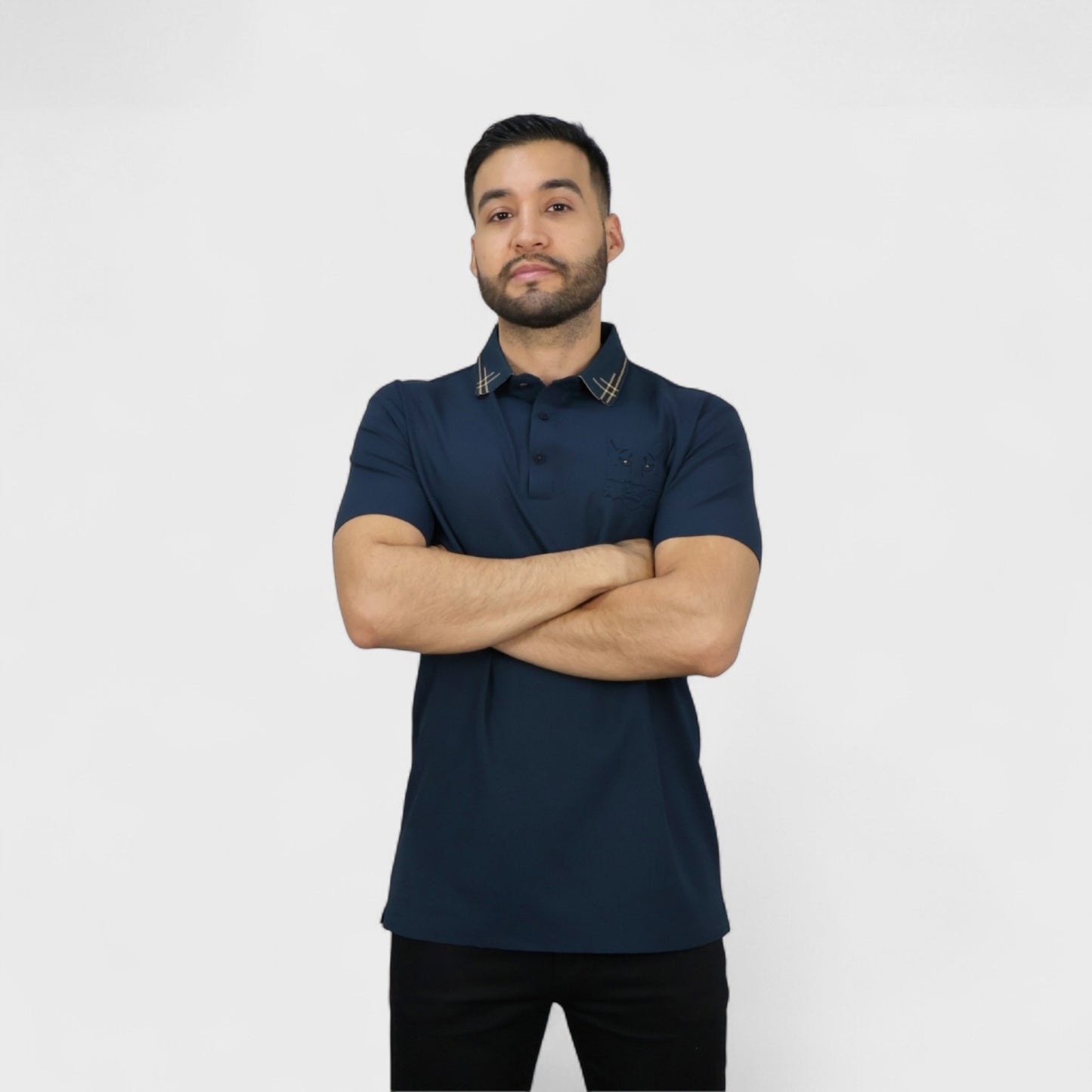 Platini Playera Polo Casual Para Hombre