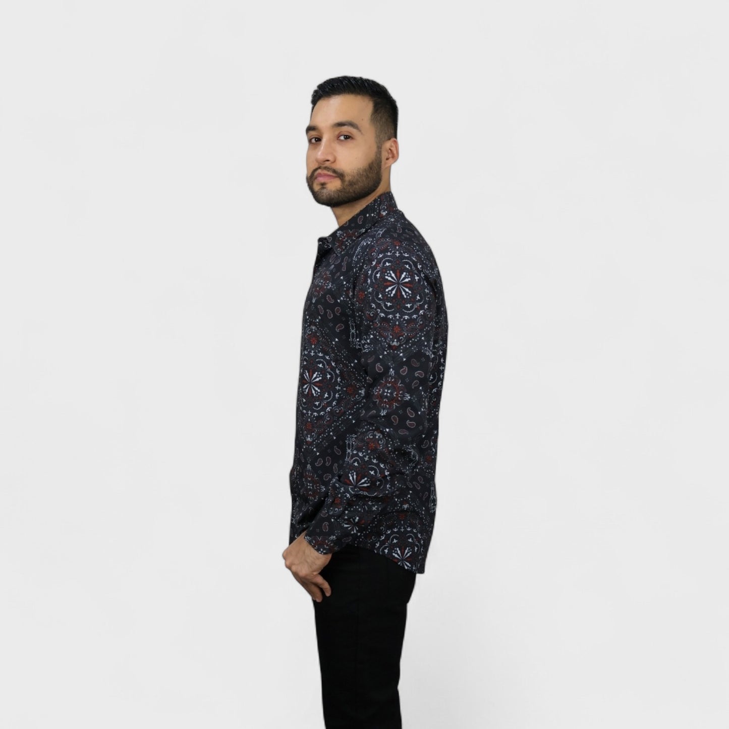 Platini Camisa Casual Para Hombre