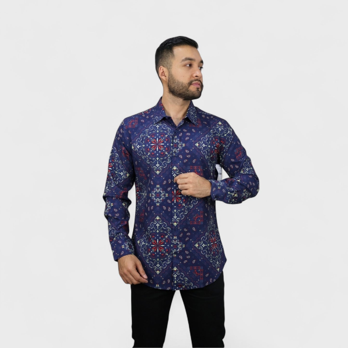 Platini Camisa Casual Para Hombre