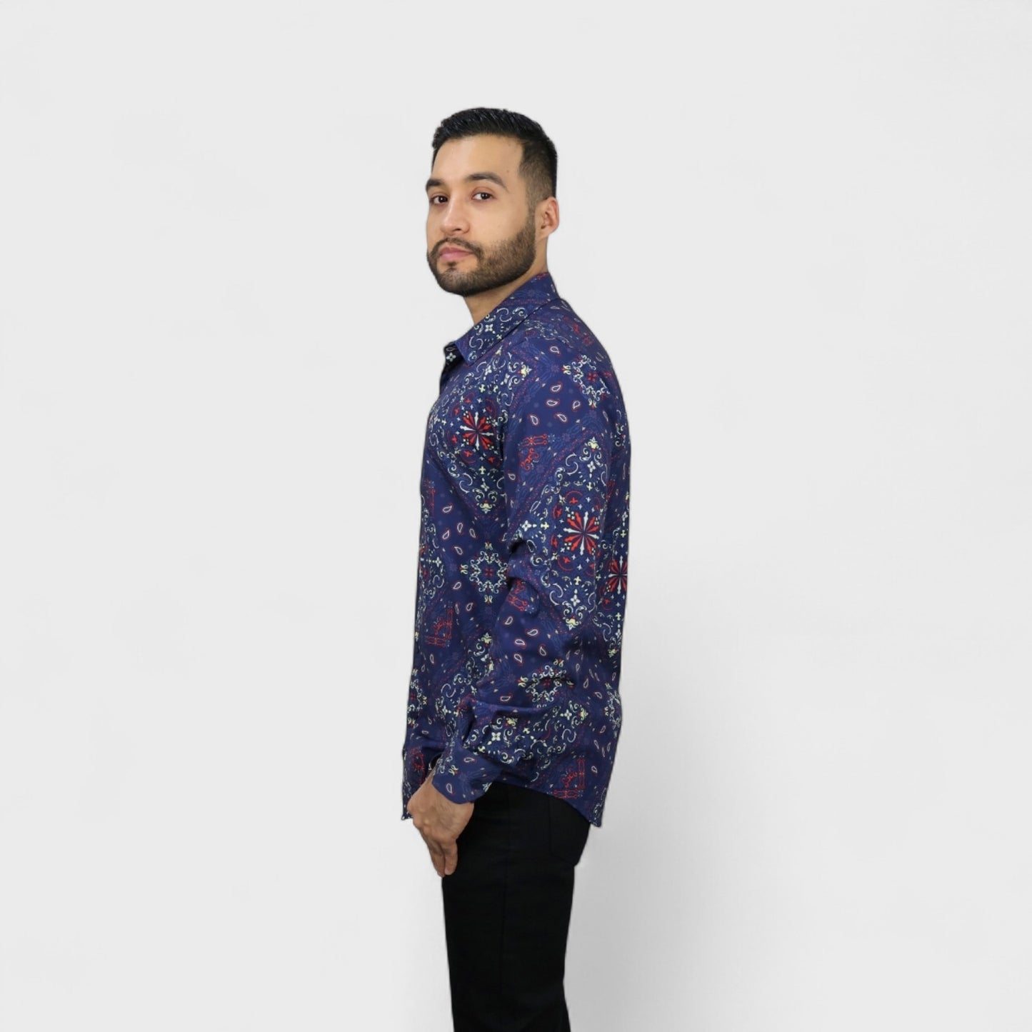 Platini Camisa Casual Para Hombre