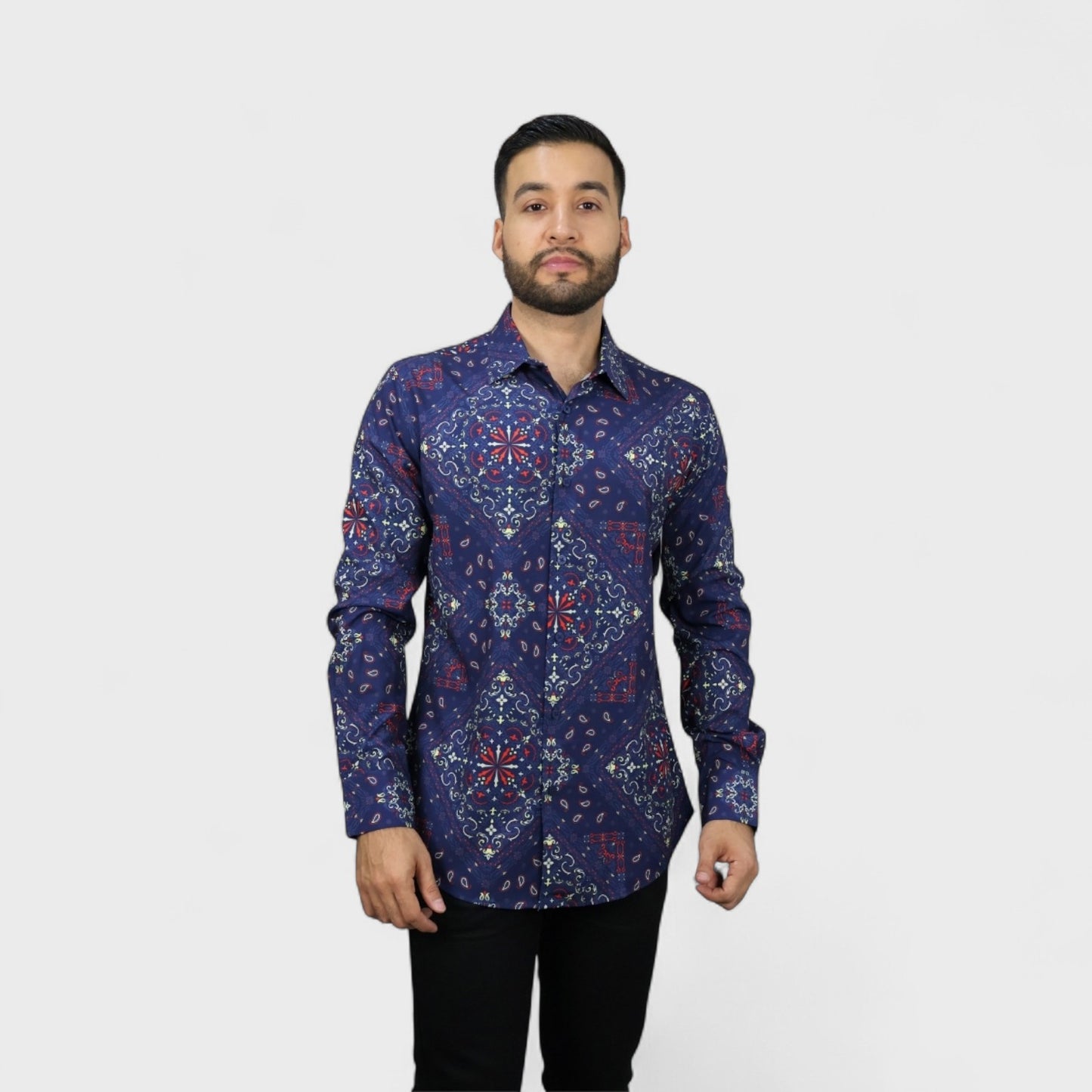 Platini Camisa Casual Para Hombre