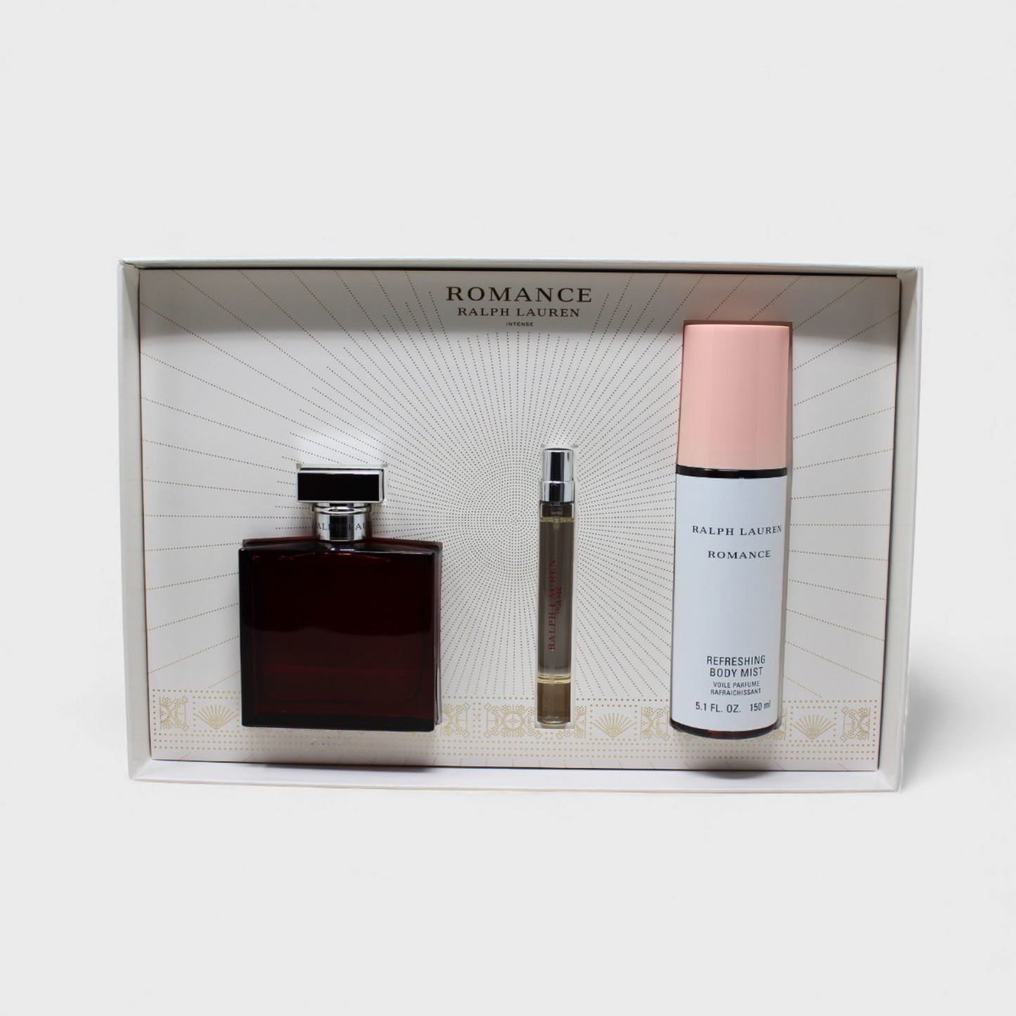 Ralph lauren romance intense 3 pz para mujer