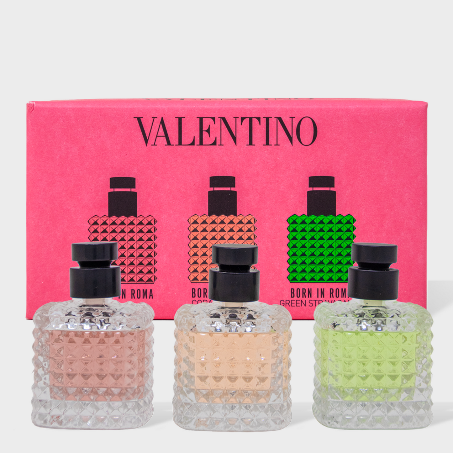 Valentino Mini Set Born In Roma 3 Pz Para Mujer