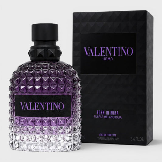 Valentino Uomo Born In Roma Purple Melancholia Edt 100 Ml Para Hombre