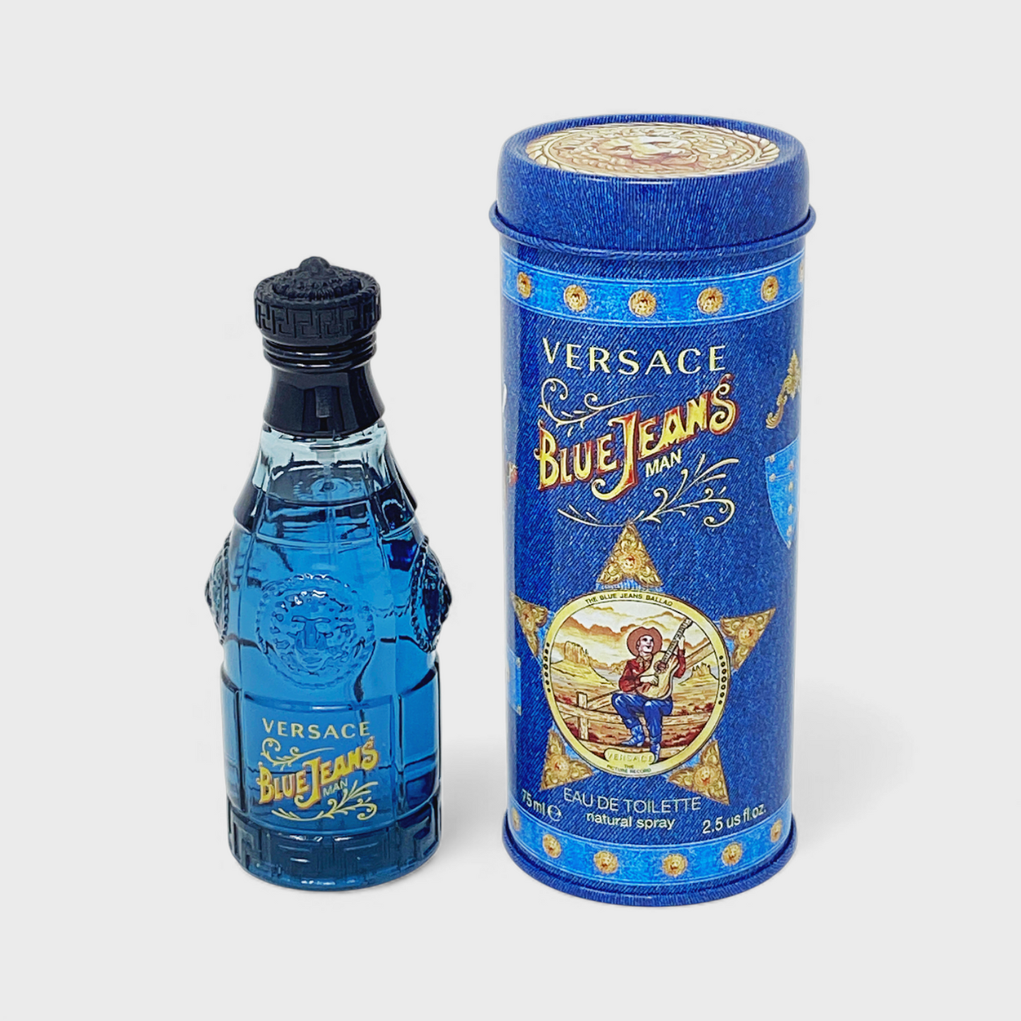 Versace Blue Jeans Tradicional Eau De Toilette 75 ml Para Hombre