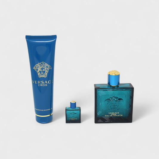 Versace Eros - Mini 3 Pz Para Hombre