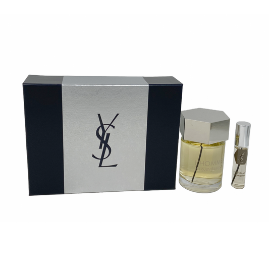 Sohrelia Perfumeria_Yves Saint Laurent L´homme Set De 2 Pz Con Mini Para Hombre